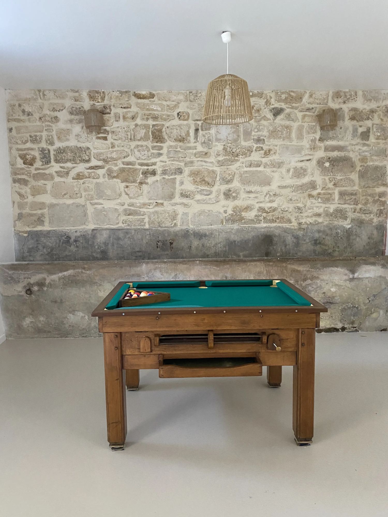 Table de billard du gîte