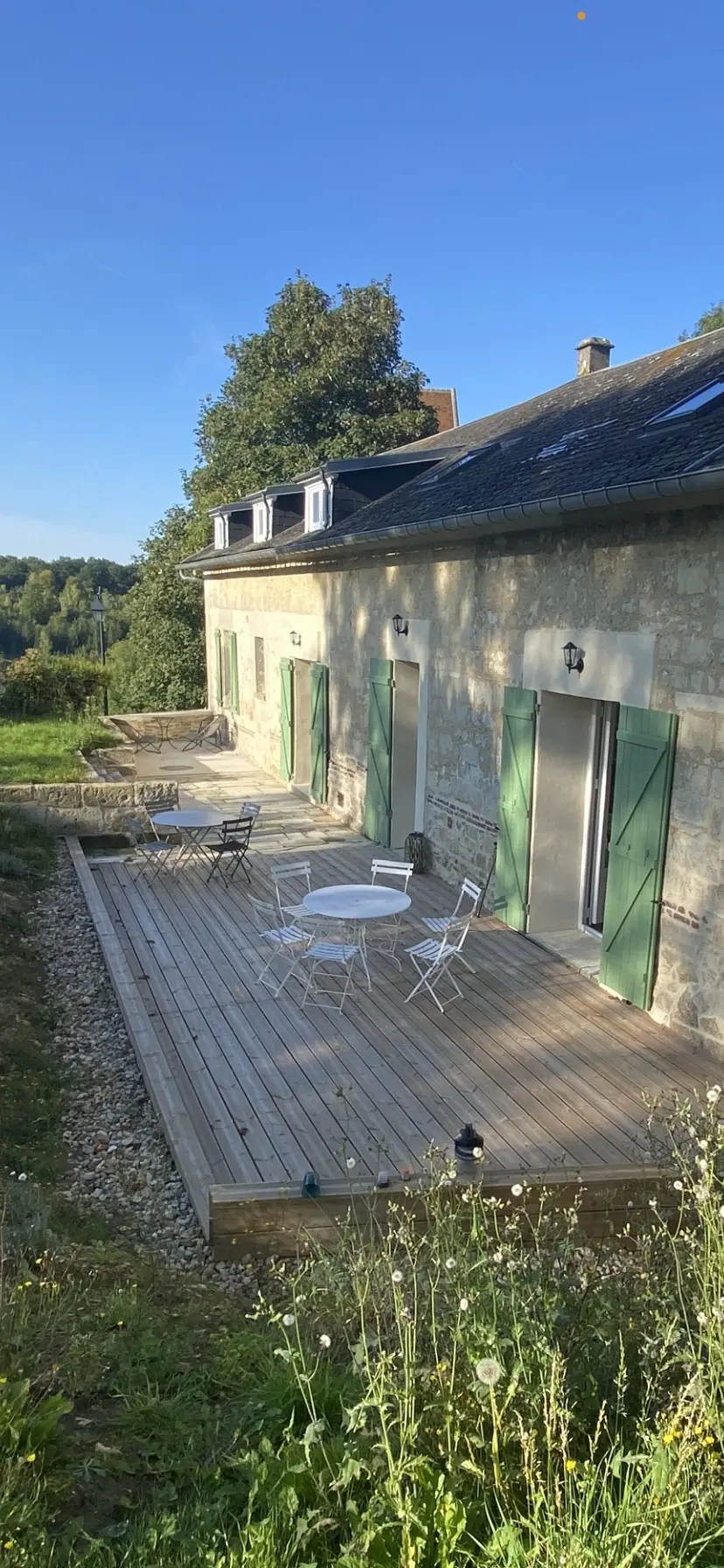 Extérieur du gîte