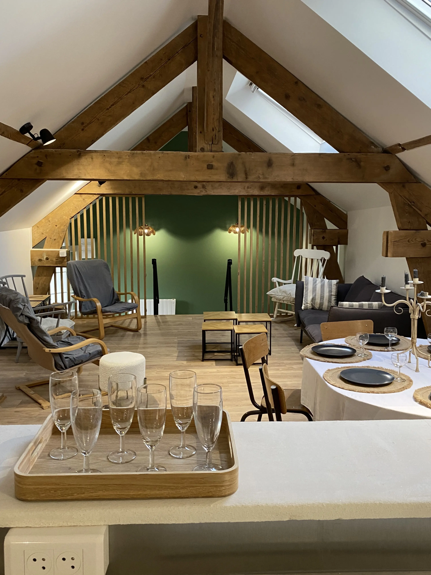 Intérieur du gîte
